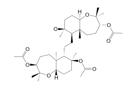10-ACETOXY-4-ACETYL-15-DEACETYL-28-HYDRO-RASPACIONIN
