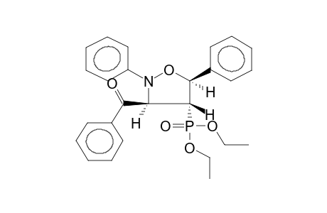 (TRANS,TRANS)-2,5-DIPHENYL-3-BENZOYL-4-DIETHOXYPHOSPHORYLISOXAZOLIDINE