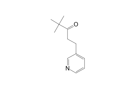 3-Pentanone, 4,4-dimethyl-1-(3-pyridinyl)-