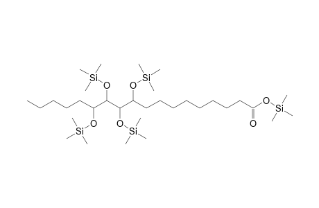 Octadecanoic acid, 10,11,12,13-tetrakis[(trimethylsilyl)oxy]-, trimethylsilyl ester