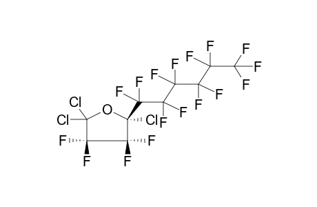2,5,5-TRICHLORO-2-TRIDECAFLUOROPENTYL-3,3,4,4-TETRAFLUOROOXOLANE