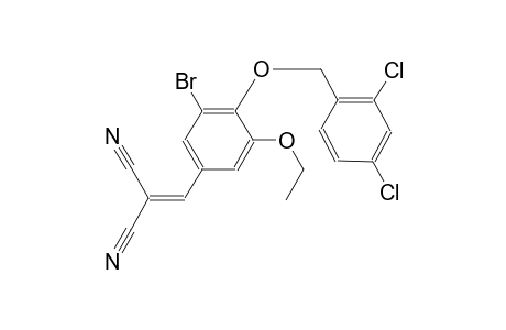 2-{3-bromo-4-[(2,4-dichlorobenzyl)oxy]-5-ethoxybenzylidene}malononitrile