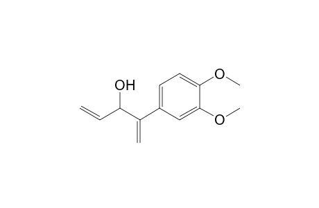 2-(3,4-Dimethoxyphenyl)-1,4-pentadien-3-ol