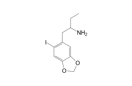 1-(2-Iodo-4,5-methylenedioxyphenyl)butan-2-amine