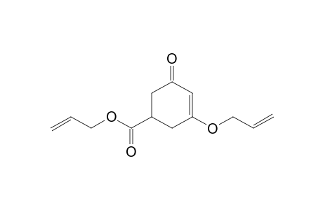 3-Cyclohexene-1-carboxylic acid, 5-oxo-3-(2-propenyloxy)-, 2-propenyl ester
