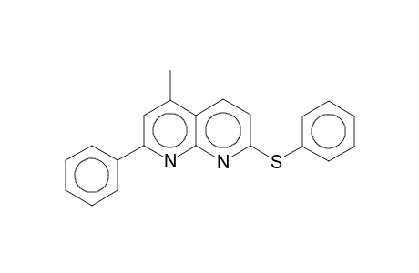 4-Methyl-2-phenyl-7-(phenylsulfanyl)[1,8]naphthyridine