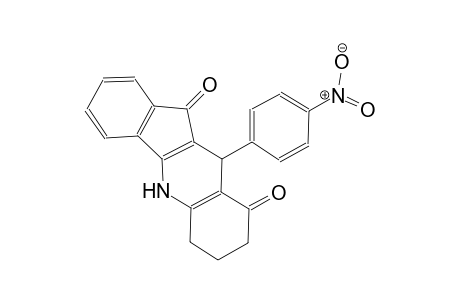 10-(4-nitrophenyl)-6,7,8,10-tetrahydro-5H-indeno[1,2-b]quinoline-9,11-dione