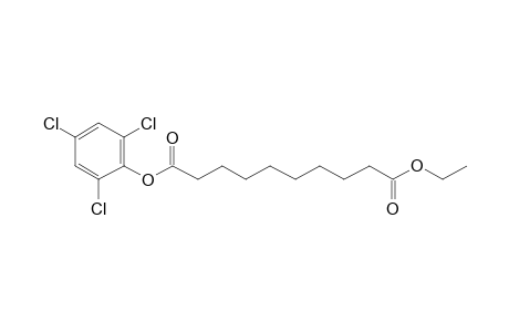 Sebacic acid, ethyl 2,4,6-trichlorophenyl ester