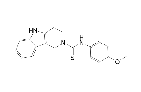 N-(4-methoxyphenyl)-1,3,4,5-tetrahydro-2H-pyrido[4,3-b]indole-2-carbothioamide