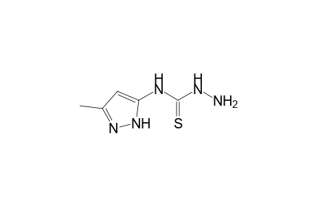N-(3-Methyl-1H-pyrazol-5-yl)hydrazinecarbothioamide