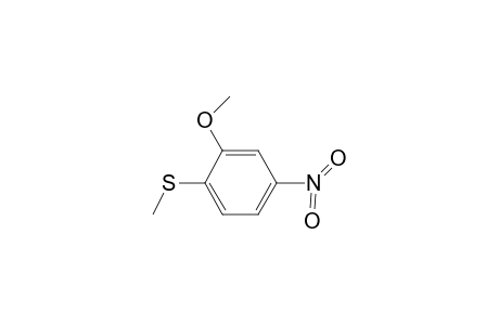 2-Methylthio-5-nitro anisole