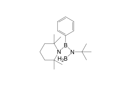 2-tert-Butyl-5,5,9,9-tetramethyl-1-phenyl-2-aza-4-azonia-1-bora-3- borataspiro[3.5]nonane