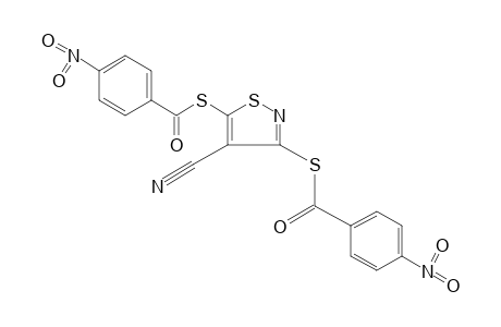 p-NITROTHIOBENZOIC ACID, S,S'-DIESTER WITH 3,5-DIMERCAPTO-4-IOSTHIAZOLECARBONITRILE