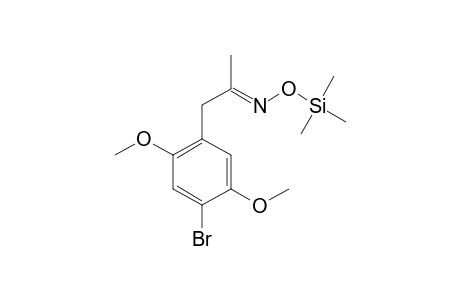1-(4-Bromo-2,5-phenyl)propanon-2-oxime TMS
