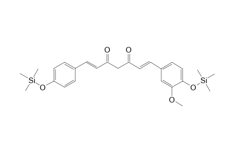 Desmethoxycurcumin, di-TMS
