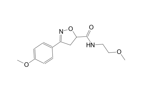 5-isoxazolecarboxamide, 4,5-dihydro-N-(2-methoxyethyl)-3-(4-methoxyphenyl)-