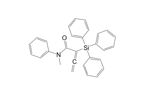 2,3-Butadienamide, N-methyl-N-phenyl-2-(triphenylsilyl)-