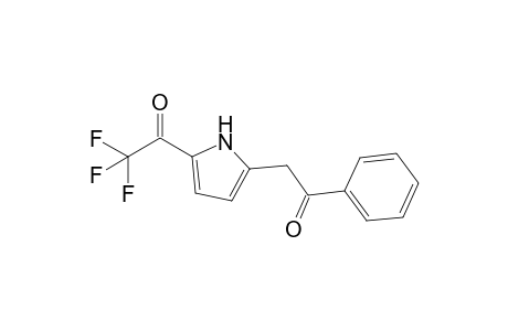 2,2,2-trifluoro-1-(5-phenacyl-1H-pyrrol-2-yl)ethanone