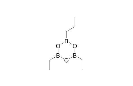 Boroxin, diethylpropyl-