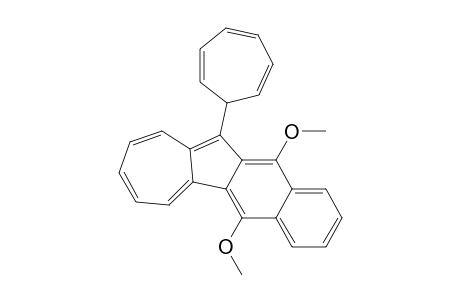 11-(2,4,6-cycloheptatriene-1-yl)-5,12-dimethoxynaphth[2,3-a]azulene