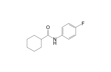 Cyclohexanecarboxamide, N-(4-fluorophenyl)-