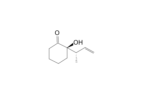 (2R)-2-hydroxy-2-[(1S)-1-methylallyl]cyclohexanone