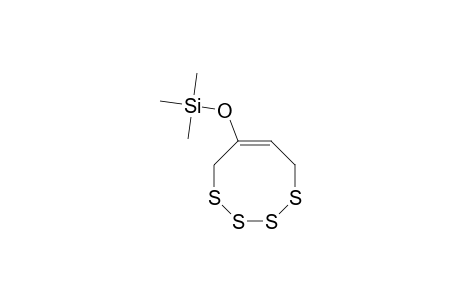1,2,3,4-Tetrathia-6-(ttrimethylsilyloxy)-6-cyclooctene