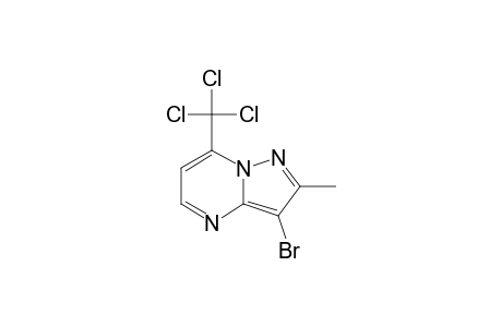 3-BROMO-7-TRICHLOROMETHYL-2-METHYLPYRAZOLO-[1,5-A]-PYRIMIDINE