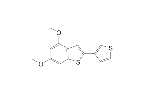 4,6-Dimethoxy-2-(thiophen-3-yl)benzo[b]thiophene