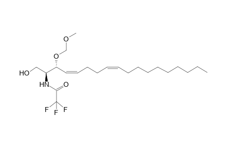 3-(Methoxymethoxy)-2-(.alpha.trifluoroacetamido)octadeca-4Z,8Z,dien-1-ol