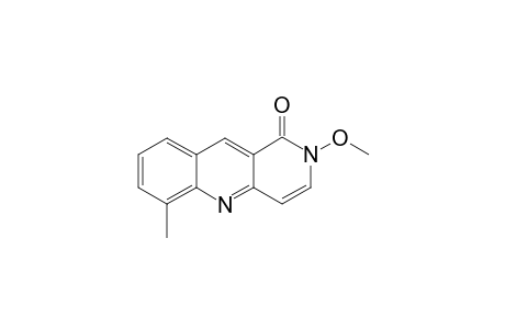 2-METHOXY-6-METHYLBENZO-[B]-[1,6]-NAPHTHYRIDIN-1(2H)-ONE