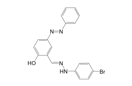 Phenol, 2-[(4-bromophenyl)hydrazonomethyl]-4-phenylazo-