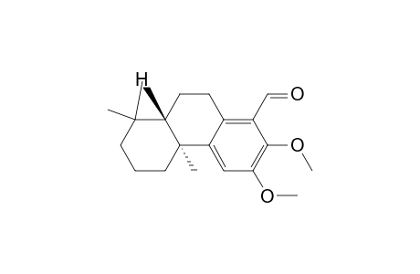 1-Phenanthrenecarboxaldehyde, 4b,5,6,7,8,8a,9,10-octahydro-2,3-dimethoxy-4b,8,8-trimethyl-, (4bS-trans)-
