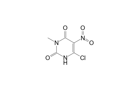6-Chloro-3-methyl-5-nitro-2,4(1H,3H)-pyrimidinedione