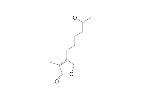 ISOSEIRIDIN;3-METHYL-4-(5-HYDROXYHEPTYL)-2-(5H)-FURANONE
