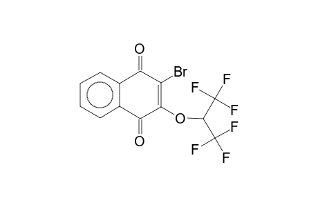 2-Bromo-3-(2,2,2-trifluoro-1-trifluoromethylethoxy)[1,4]naphthoquinone