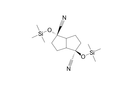 R-1H,C-5H,T-2,C-6-BIS-(TRIMETHYLSILYLOXY)-BICYCLO-[3.3.0]-OCTANE-2,6-DICARBONITRILE