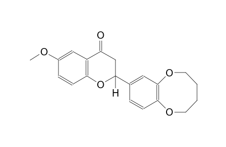 (2R)-6-methoxy-2-(2,3,4,5-tetrahydro-1,6-benzodioxocin-8-yl)-2,3-dihydro-4H-chromen-4-one
