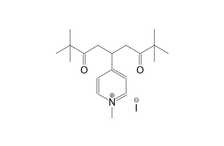 4-[1-(3,3-dimethyl-2-oxobutyl)-4,4-dimethyl-3-oxopentyl]-1-methylpyridinium iodide