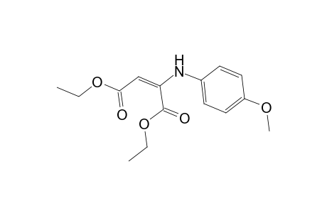 Fumaric acid, p-anisidino-, diethyl ester