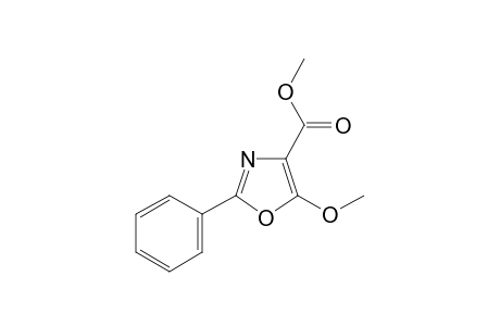 5-methoxy-2-phenyl-oxazole-4-carboxylic acid methyl ester