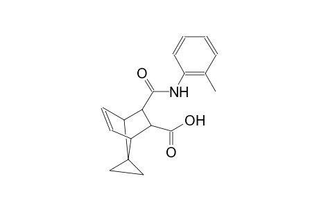 6-(o-tolylcarbamoyl)spiro[bicyclo[2.2.1]hept[2]ene-7,1'-cyclopropane]-5-carboxylic acid