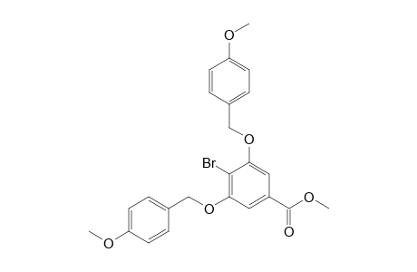 4-Bromo-3,5-bis(p-anisyloxy)benzoic acid methyl ester