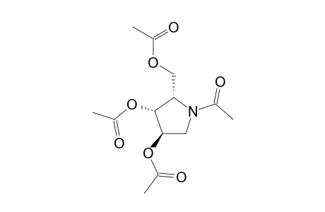 1-ACETYL-(2S,3R,4R)-2-HYDROXYMETHYL-3,4-PYRROLIDINEDIOL