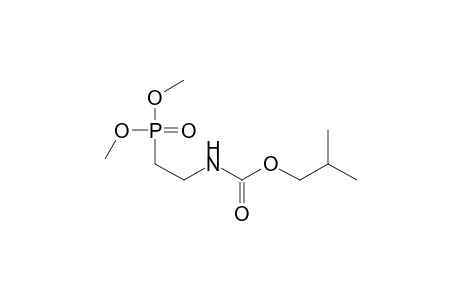 Dimethyl [2-(N-isobutoxycarbonyl)aminoethyl]phosphonate