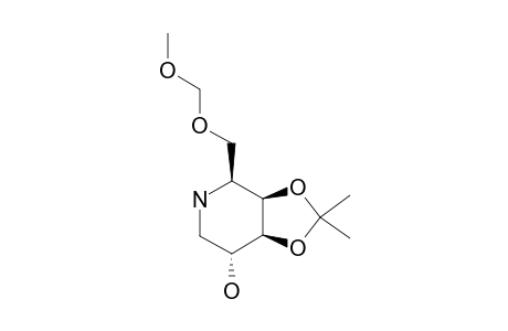 1,5-DIDEOXY-1,5-IMINO-3,4-O-ISOPROPYLIDENE-6-O-METHOXYMETHYL-D-GALACTITOL