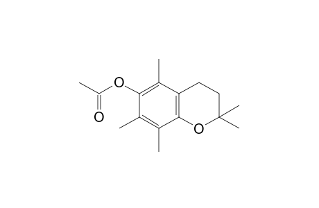 2,2,5,7,8-pentamethyl-6-chromanol, acetate