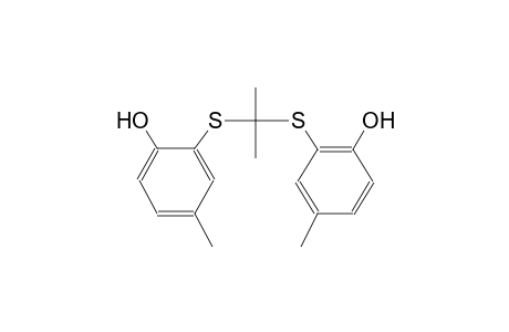 2-({1-[(2-hydroxy-5-methylphenyl)sulfanyl]-1-methylethyl}sulfanyl)-4-methylphenol