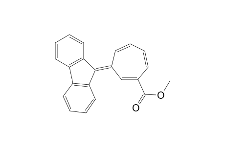 1,4,6-Cycloheptatriene-1-carboxylic acid, 3-(9H-fluoren-9-ylidene)-, methyl ester