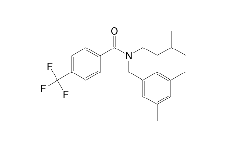 Benzamide, 4-trifluoromethyl-N-(3,5-dimethylbenzyl)-N-(3-methylbutyl)-